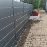 Installation d’une clôture en aluminium à Cessy